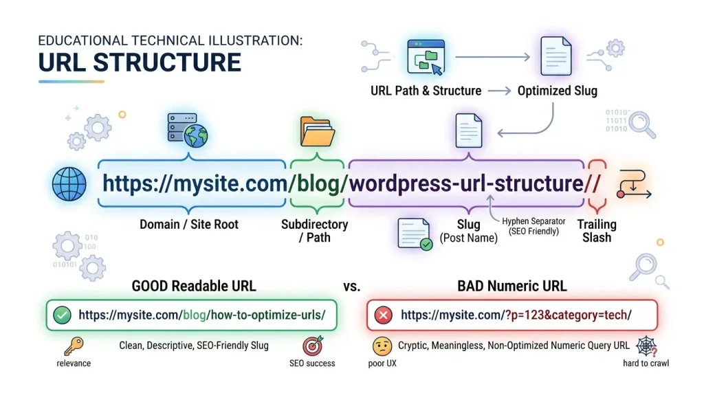 Структура URL та slug у WordPress